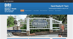 Desktop Screenshot of davidrealty1.com